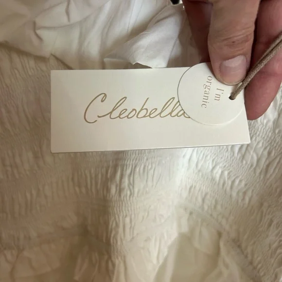 Cleobella NWT Elegant White Ruffled Dress - Picture 4 of 8